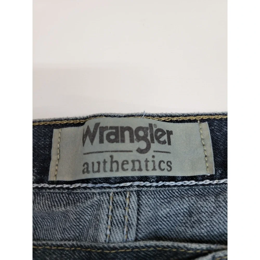 Wrangler Authentics Men's Jeans 58x32 Relaxed Fit Blue Denim Big Tall